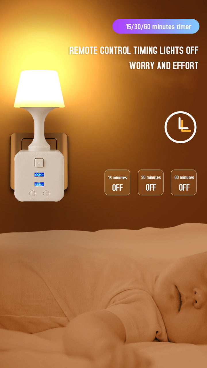 Luminous Night Light z Pilotem |