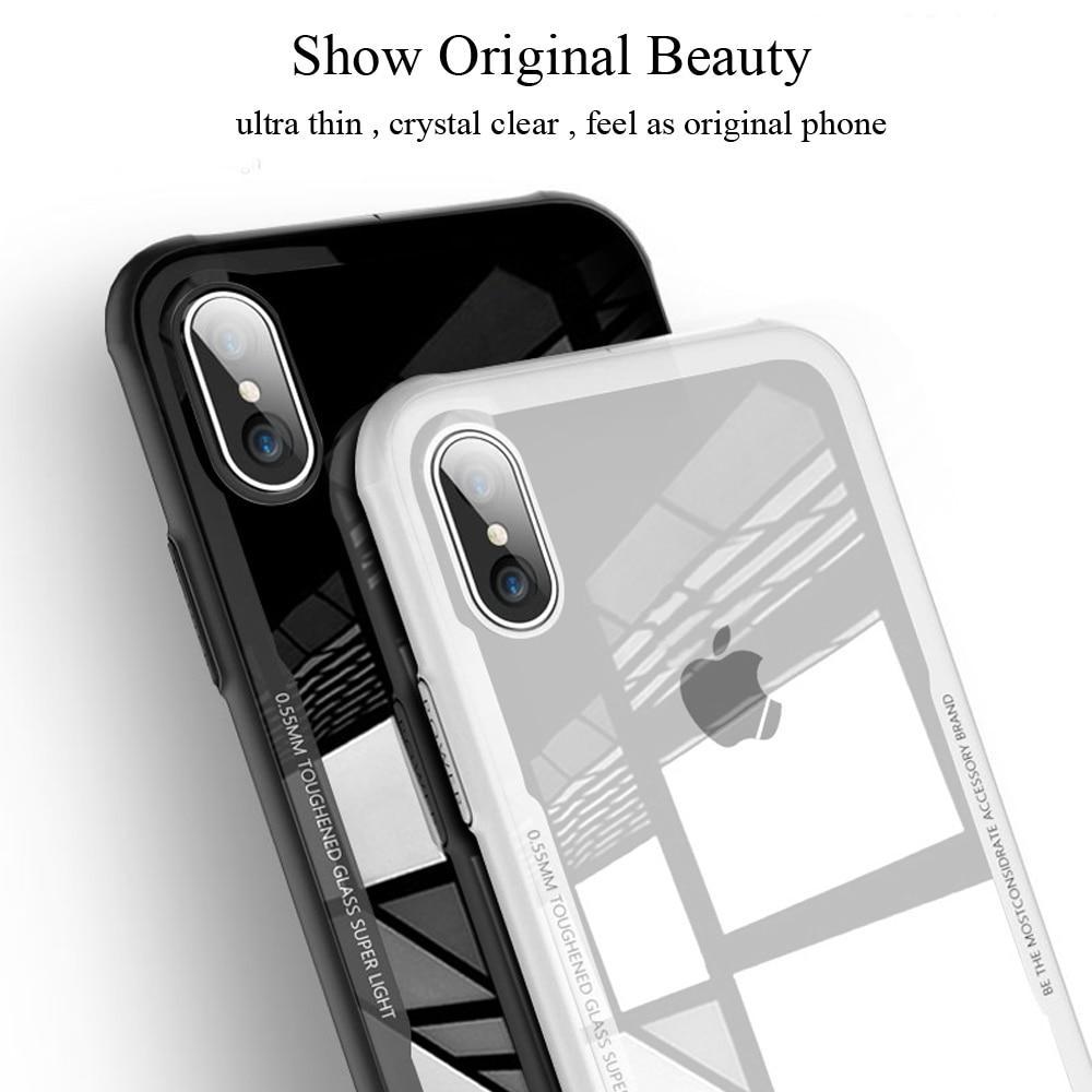 Szkło hartowane etui na iPhone&
