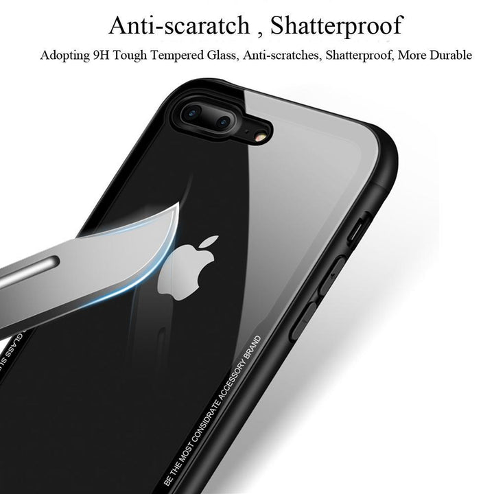 Szkło hartowane etui na iPhone&