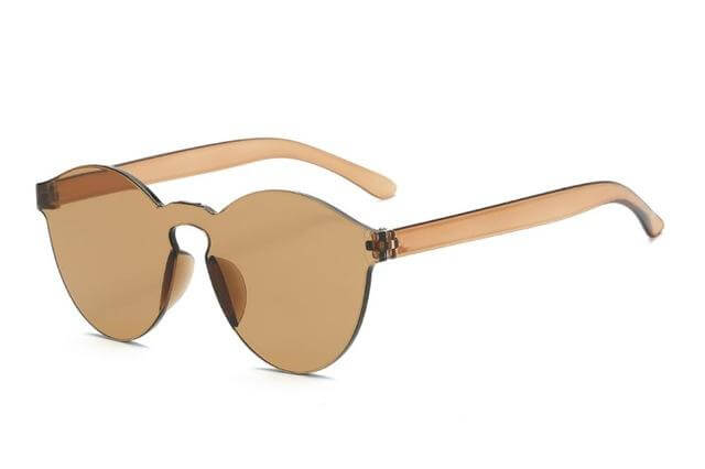 Okrągłe Lustrzane Okulary Przeciwsłoneczne