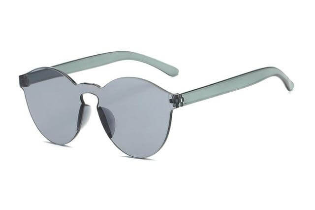 Okrągłe Lustrzane Okulary Przeciwsłoneczne