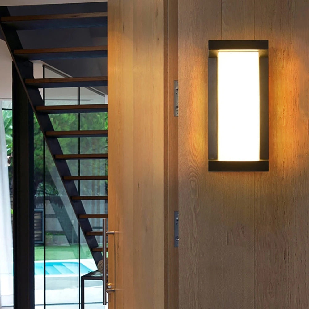 Pionowa Lampa LED na Zewnątrz