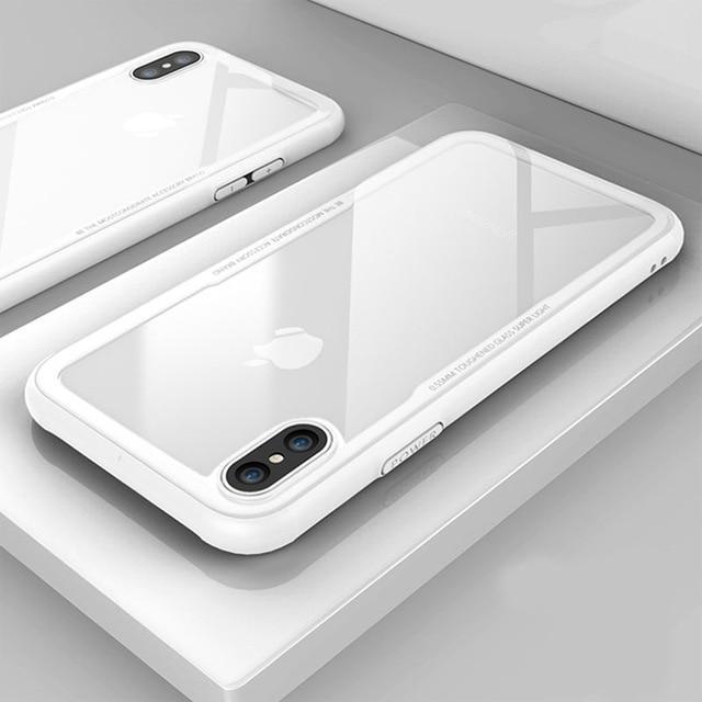 Szkło hartowane etui na iPhone&