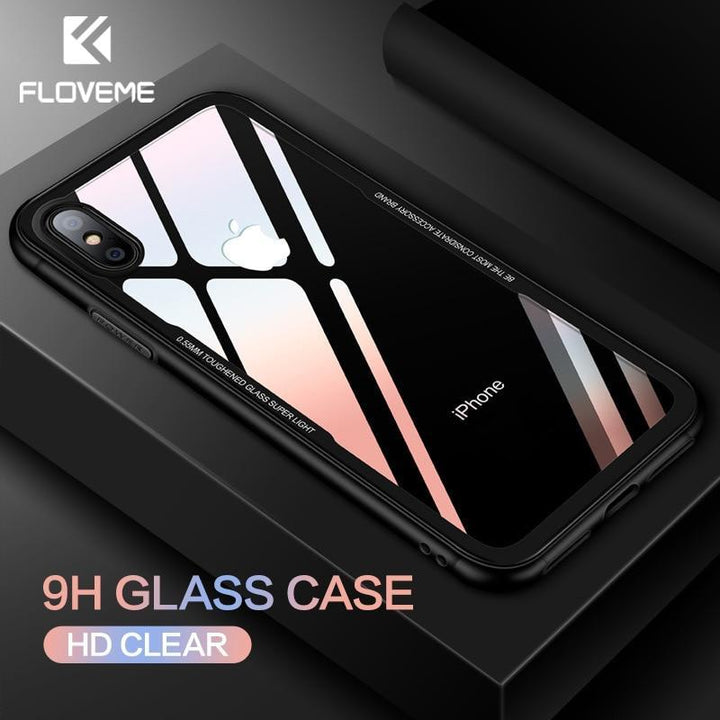 Szkło hartowane etui na iPhone&