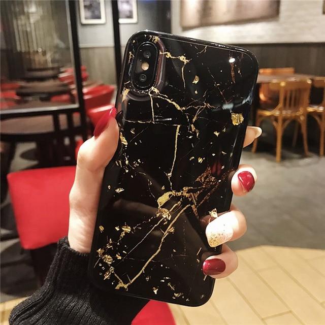 Etui marmurowe na iPhone&