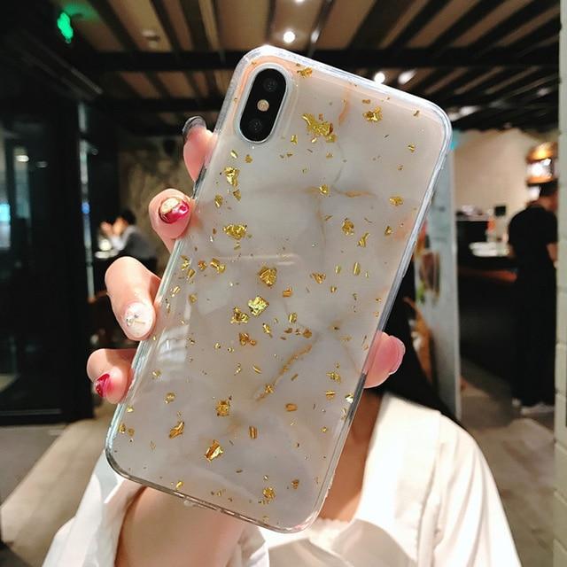 Etui marmurowe na iPhone&