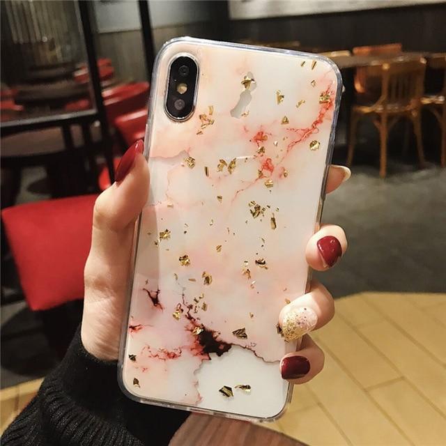 Etui marmurowe na iPhone&