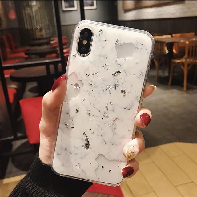 Etui marmurowe na iPhone&