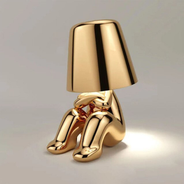 Manlamp - Artystyczna nowoczesna lampa stołowa LED