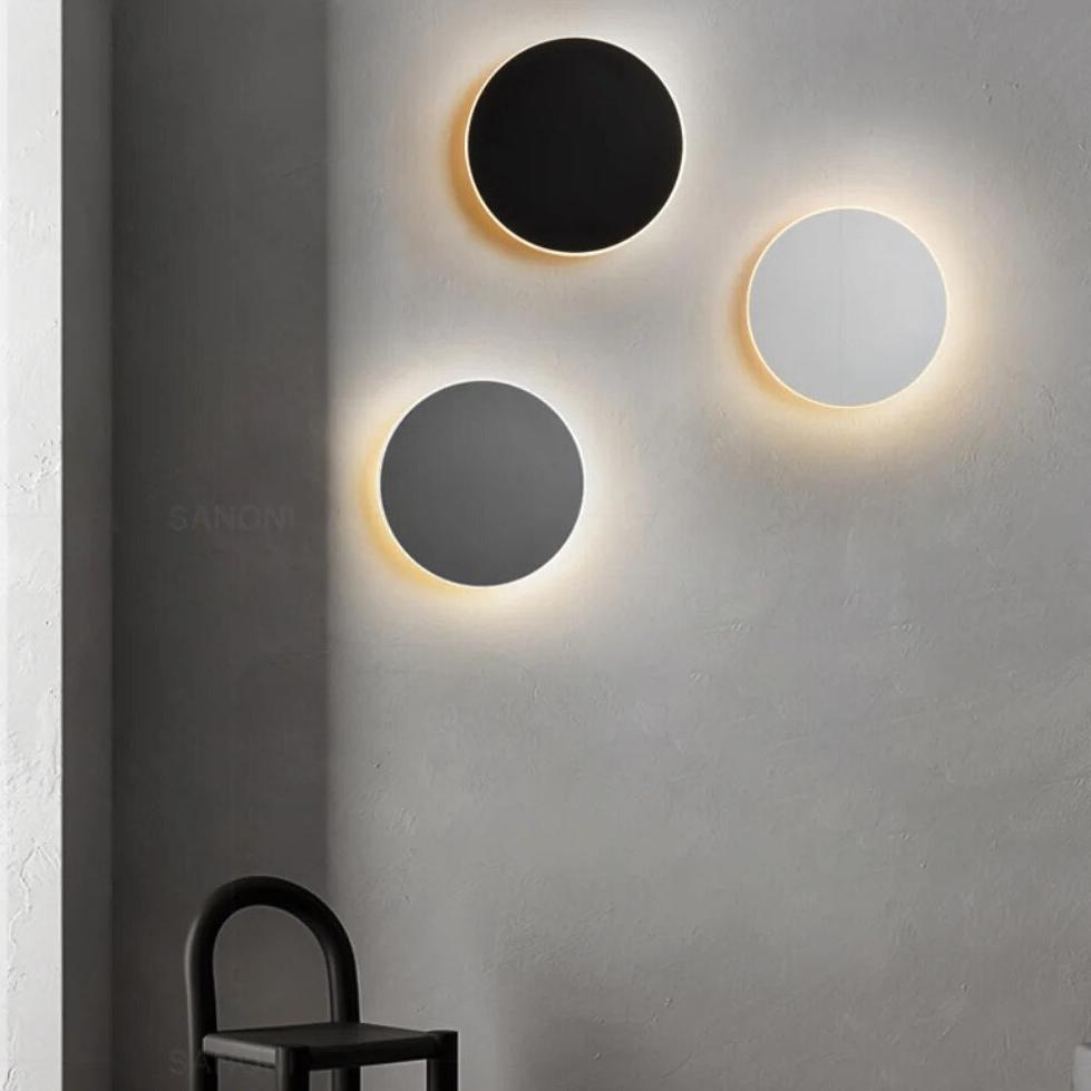 Sleeksphere - Okrąła Lampa LED Dotykowa na Ścianę