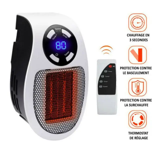 Ultra-kompaktowy ceramiczny grzejnik HeatCompact