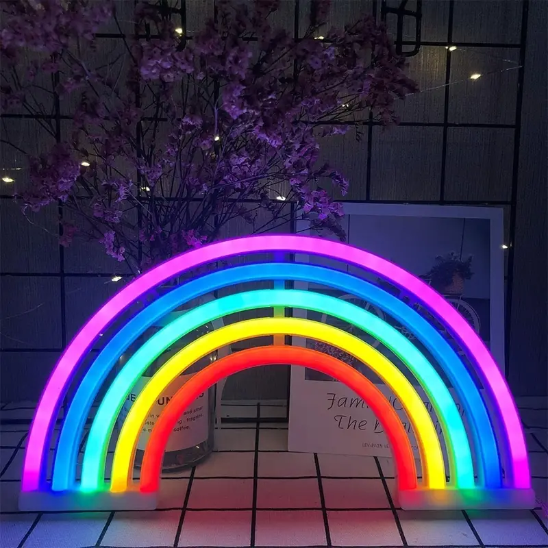 Tęczowa Lampa Nocna - RadiantArc