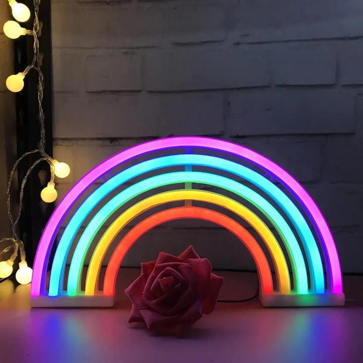 Tęczowa Lampa Nocna - RadiantArc