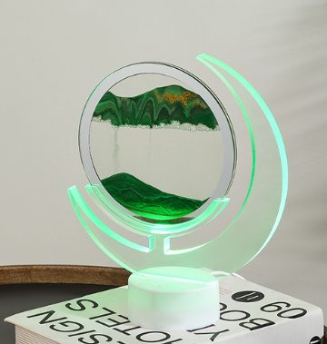 Księżycowy Kształt Nocna Lampa Sand Serenity