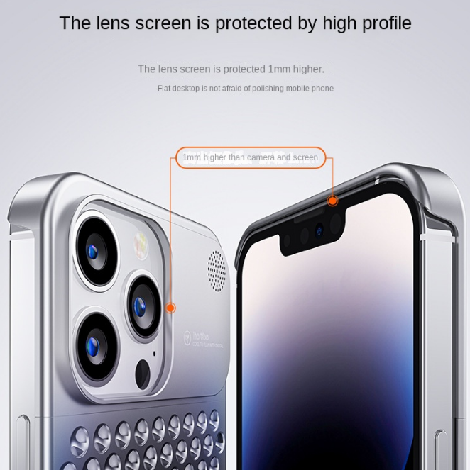 Metalowa obudowa Premium z aluminium dla iPhone&