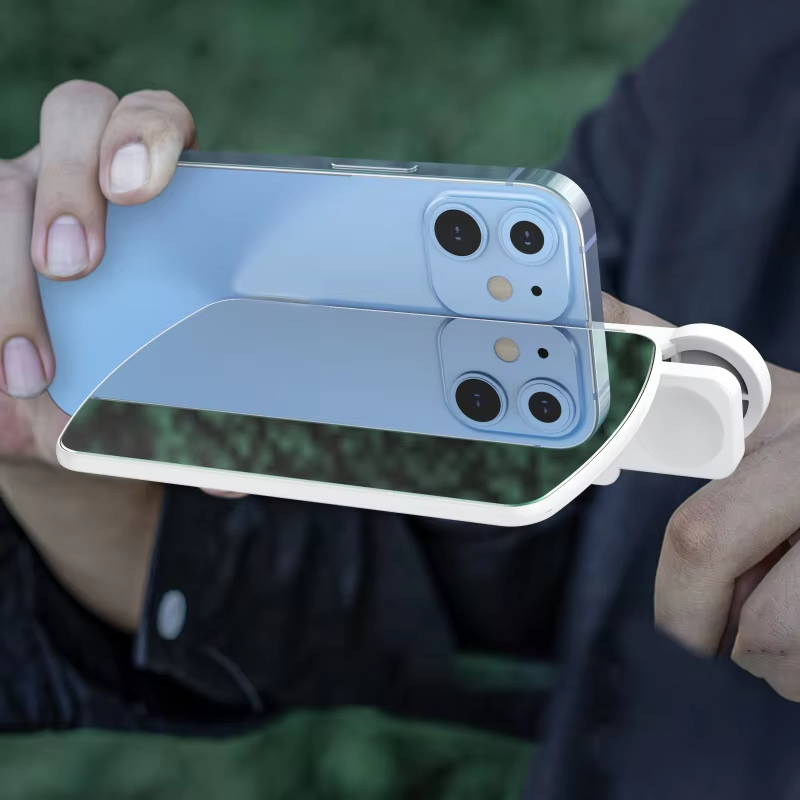 Zestaw klipsów do efektu lustrzanego odbicia w aparacie telefonu