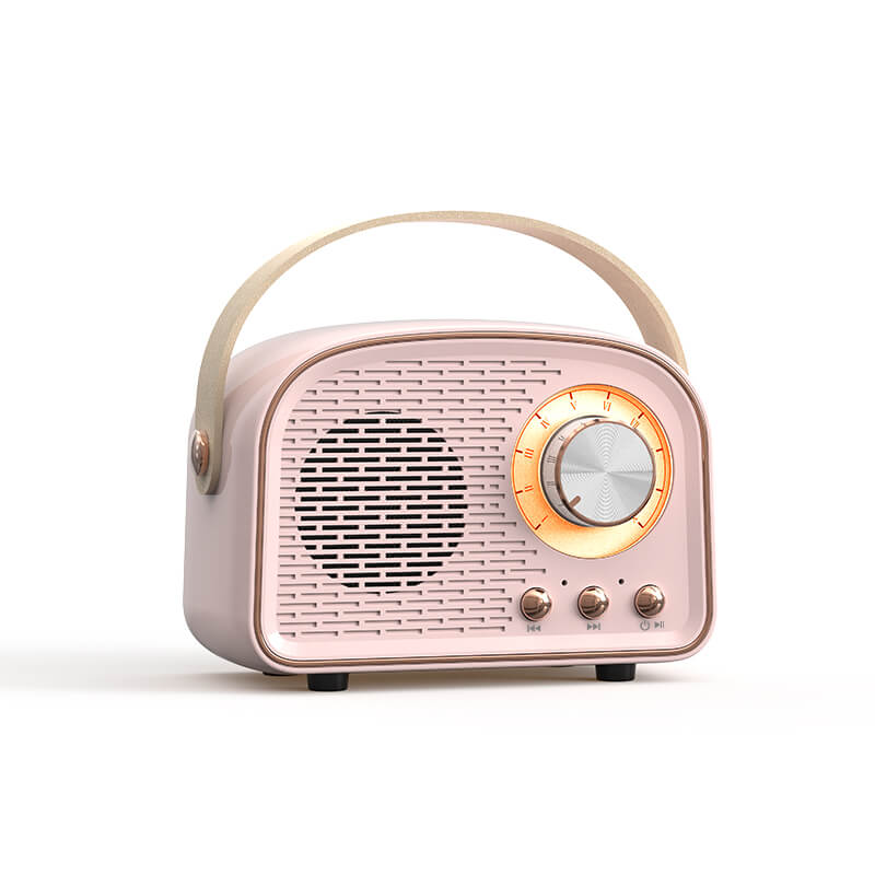 Retro Okrągły Głośnik Bluetooth