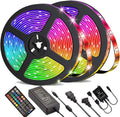 Taśma LED, 30 m, 15 m, Synchronizacja z muzyką, Bluetooth, 5050, RGB Światło Ambiance z Pilotem