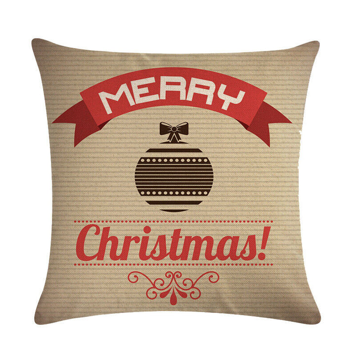 18" Poduszki Merry Xmas Pokrowiec na Poduszkę Dekoracyjna na Sofę