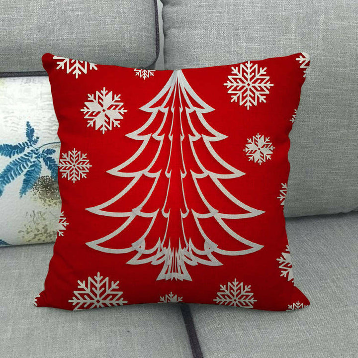 18" Poduszki Merry Xmas Pokrowiec na Poduszkę Dekoracyjna na Sofę