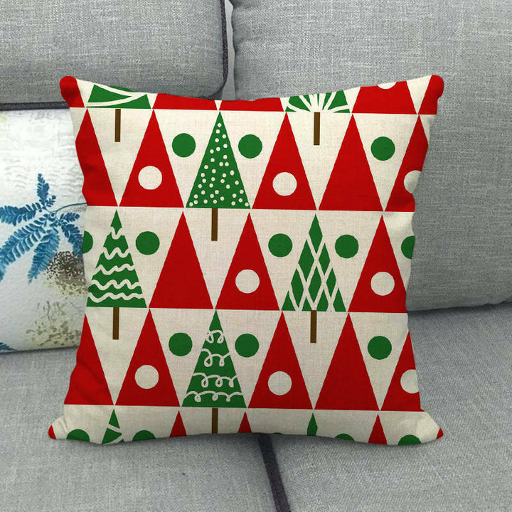 18" Poduszki Merry Xmas Pokrowiec na Poduszkę Dekoracyjna na Sofę