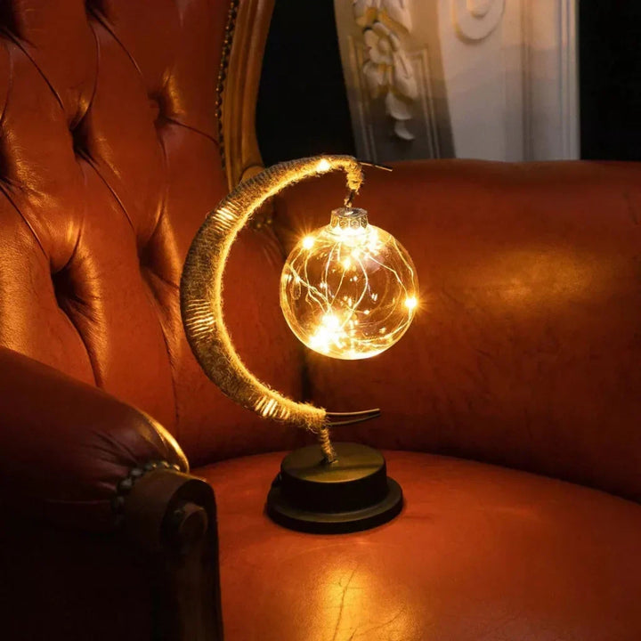 Lampa Księżycowa – Fajna, Czarująca Lampa Nocna | Sypialnie i Przestrzenie Życiowe