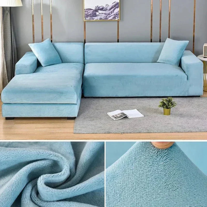 Pokrowiec na sofę Samtlux Velvet – Elegancki, rozciągliwy, zapewniający luksusowy komfort i ochronę