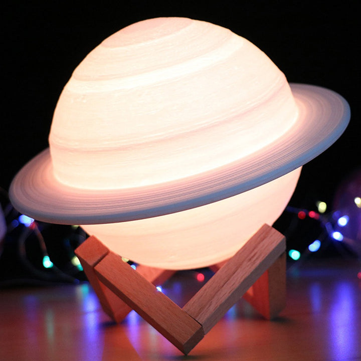 Lampa Nocna Planeta Saturn