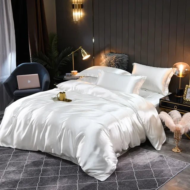SILKCOMFORT – Luksusowa poszwa na kołdrę z 100% jedwabiu dla maksymalnego komfortu