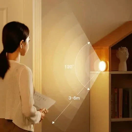 Bezprzewodowa czujnik ruchu lampka nocna – automatyczne włączanie/wyłączanie LED