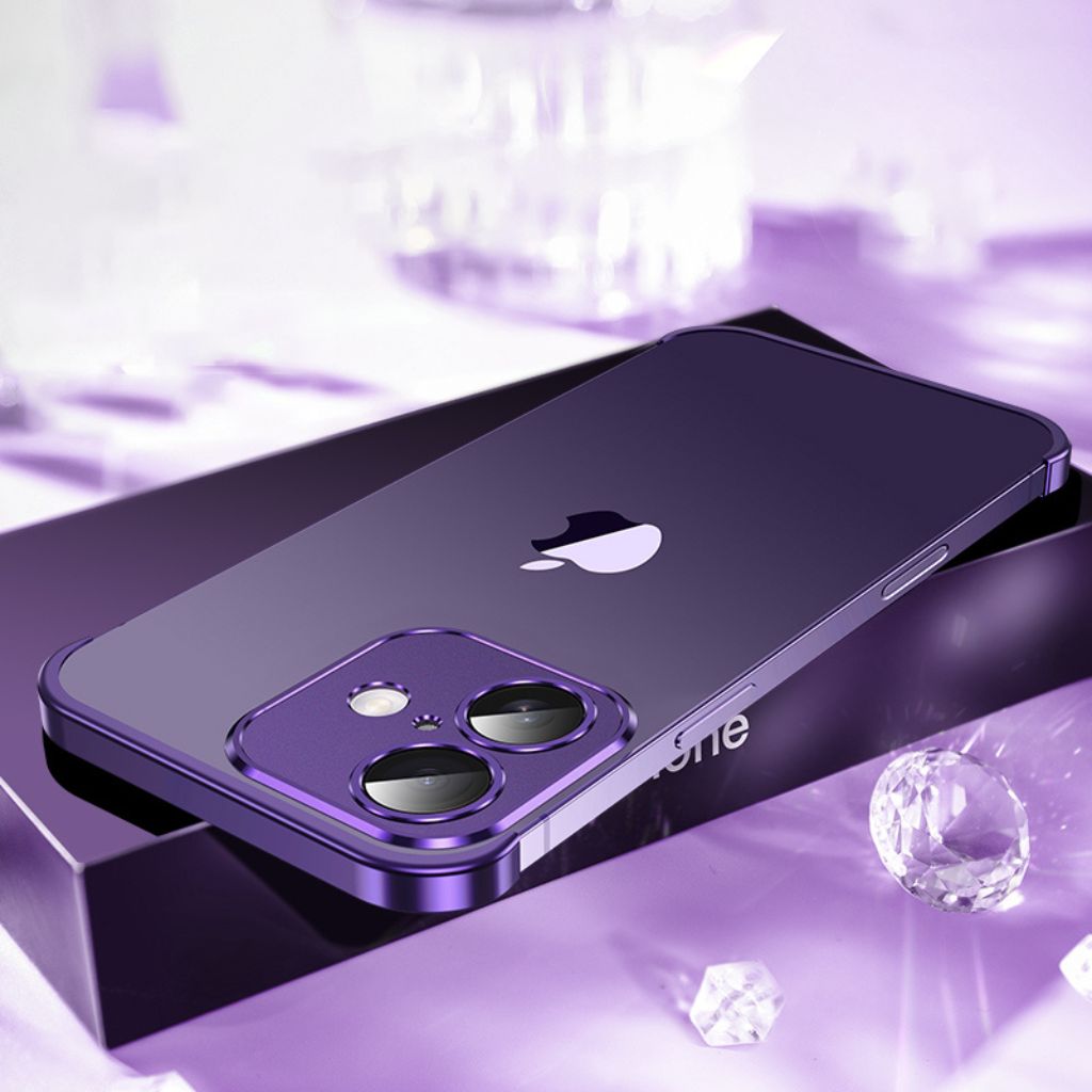 Etui na telefon Minimalistyczne Slim Ochronne Metalowe