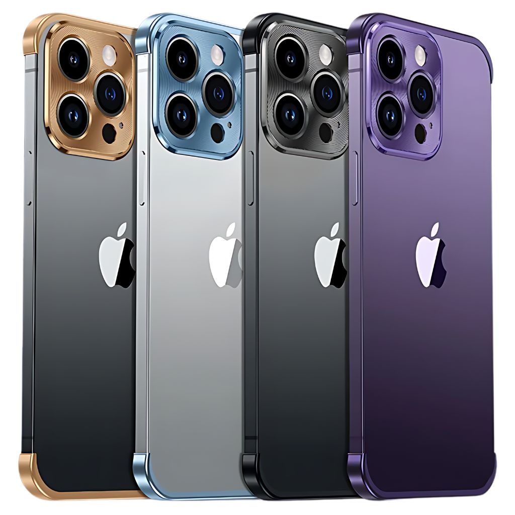 Etui na telefon Minimalistyczne Slim Ochronne Metalowe