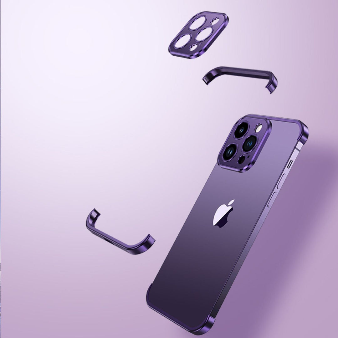 Etui na telefon Minimalistyczne Slim Ochronne Metalowe