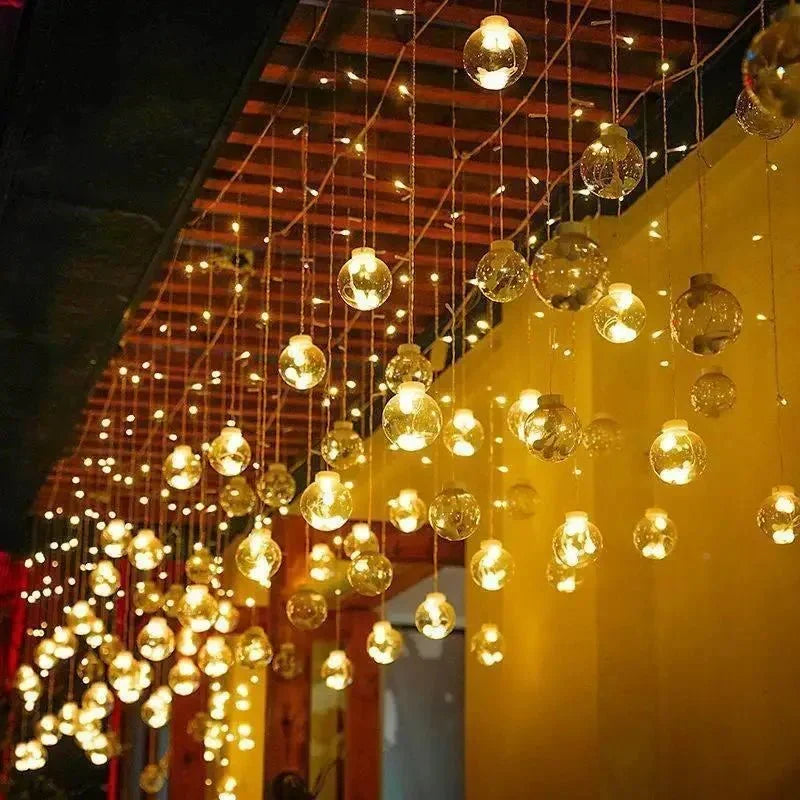 Lampki Solarne – Wiszące – elegancki design – zasilane energią słoneczną