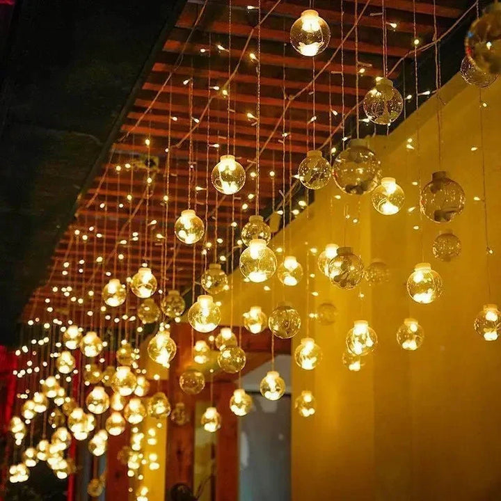 Lampki Solarne – Wiszące – elegancki design – zasilane energią słoneczną