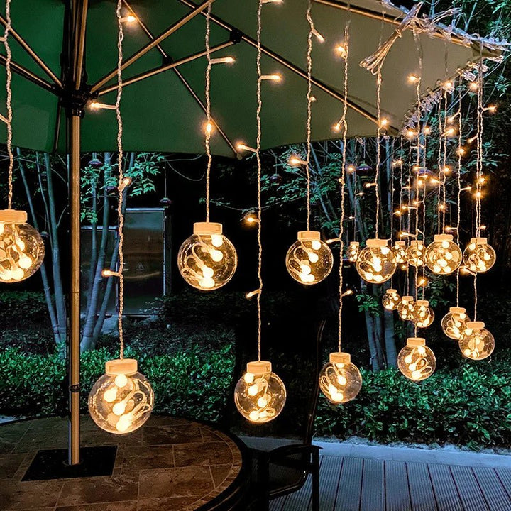Lampki Solarne – Wiszące – elegancki design – zasilane energią słoneczną