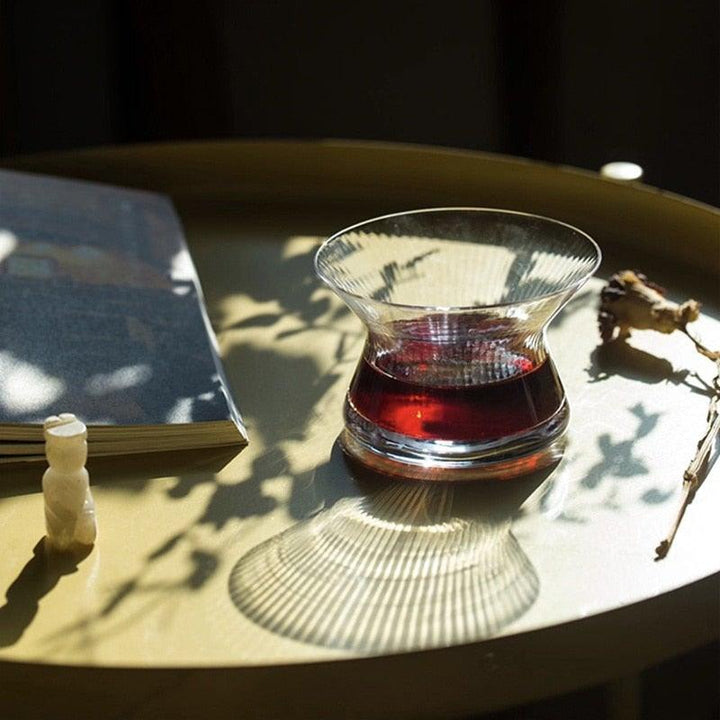 Lustro Obrotowe - Obrotowa Szklanka do Whisky