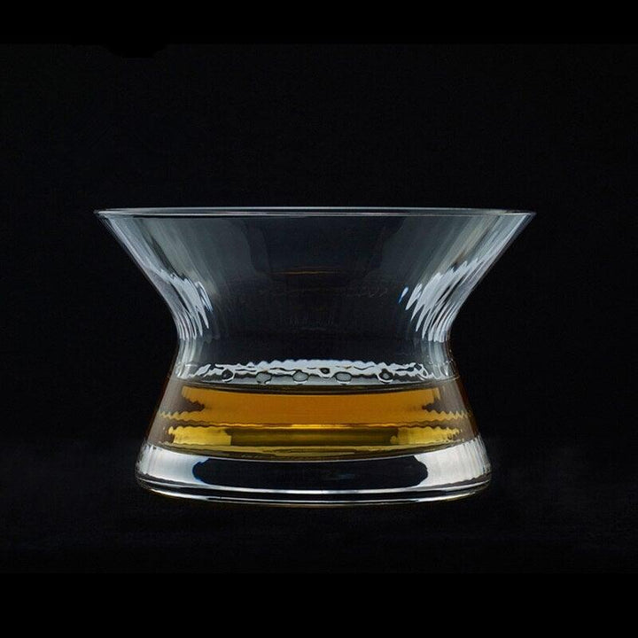 Lustro Obrotowe - Obrotowa Szklanka do Whisky