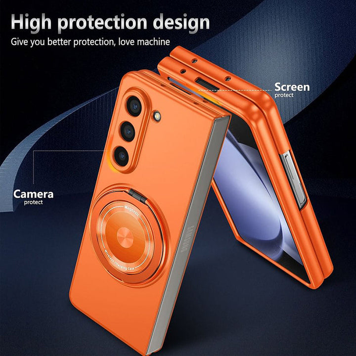 Magnetyczne etui na telefon z obrotowym stojakiem 360° dla Samsung Z fold &amp; flip 6/5/4/3