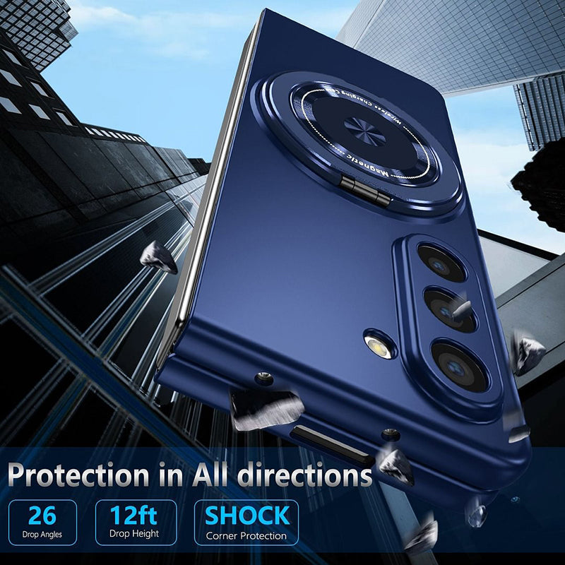 Magnetyczne etui na telefon z obrotowym stojakiem 360° dla Samsung Z fold &amp; flip 6/5/4/3