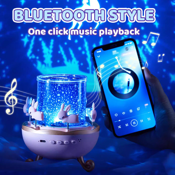 Projektor nocnego światła Bluetooth