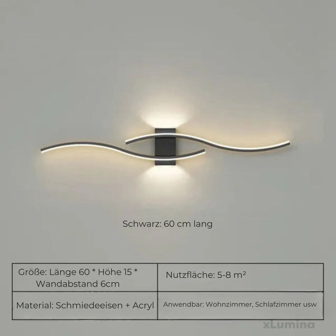 Długa Lampa Ścienna