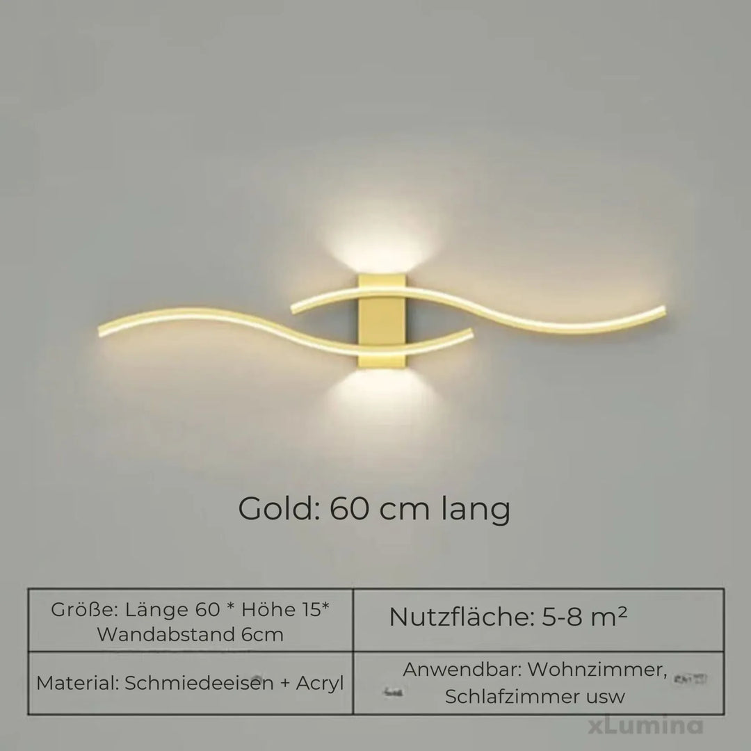 Długa Lampa Ścienna