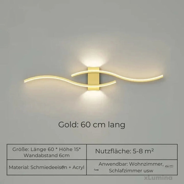 Długa Lampa Ścienna