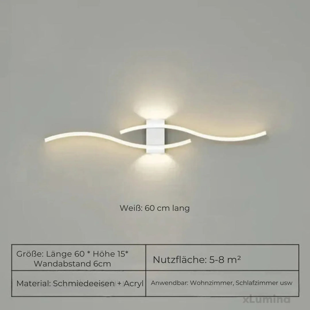 Długa Lampa Ścienna