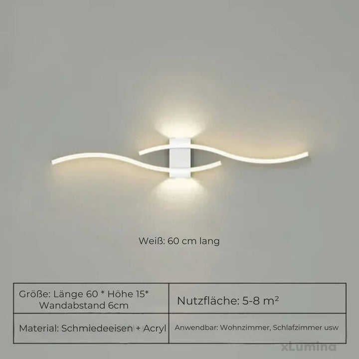 Długa Lampa Ścienna