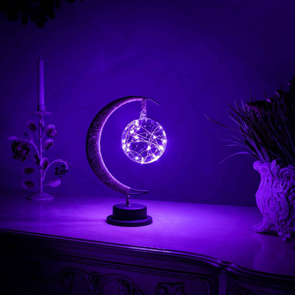 Lampa Księżycowa – Fajna, Czarująca Lampa Nocna | Sypialnie i Przestrzenie Życiowe