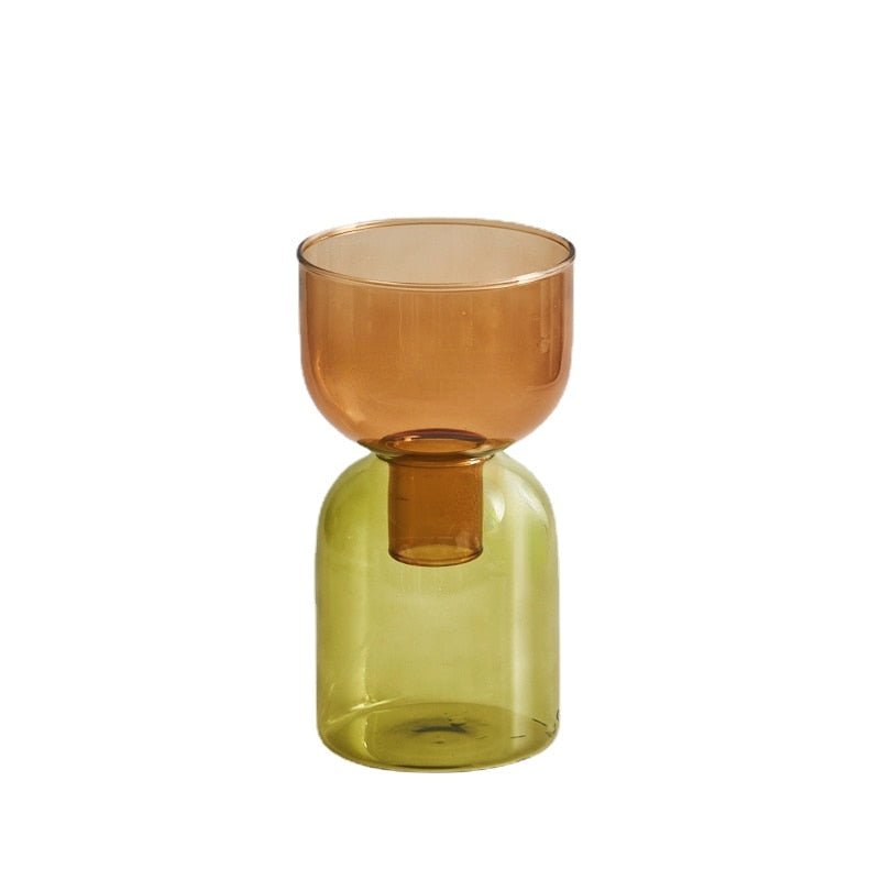 Zestaw mini wazonów terrarium w dwóch częściach