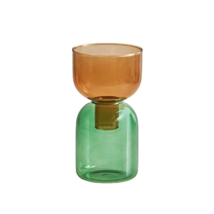 Zestaw mini wazonów terrarium w dwóch częściach