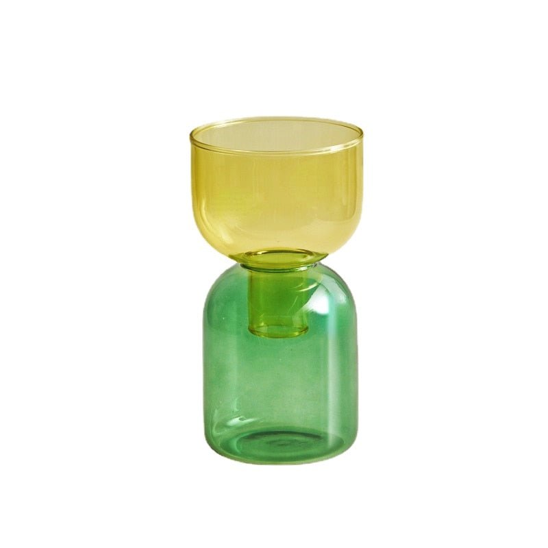 Zestaw mini wazonów terrarium w dwóch częściach